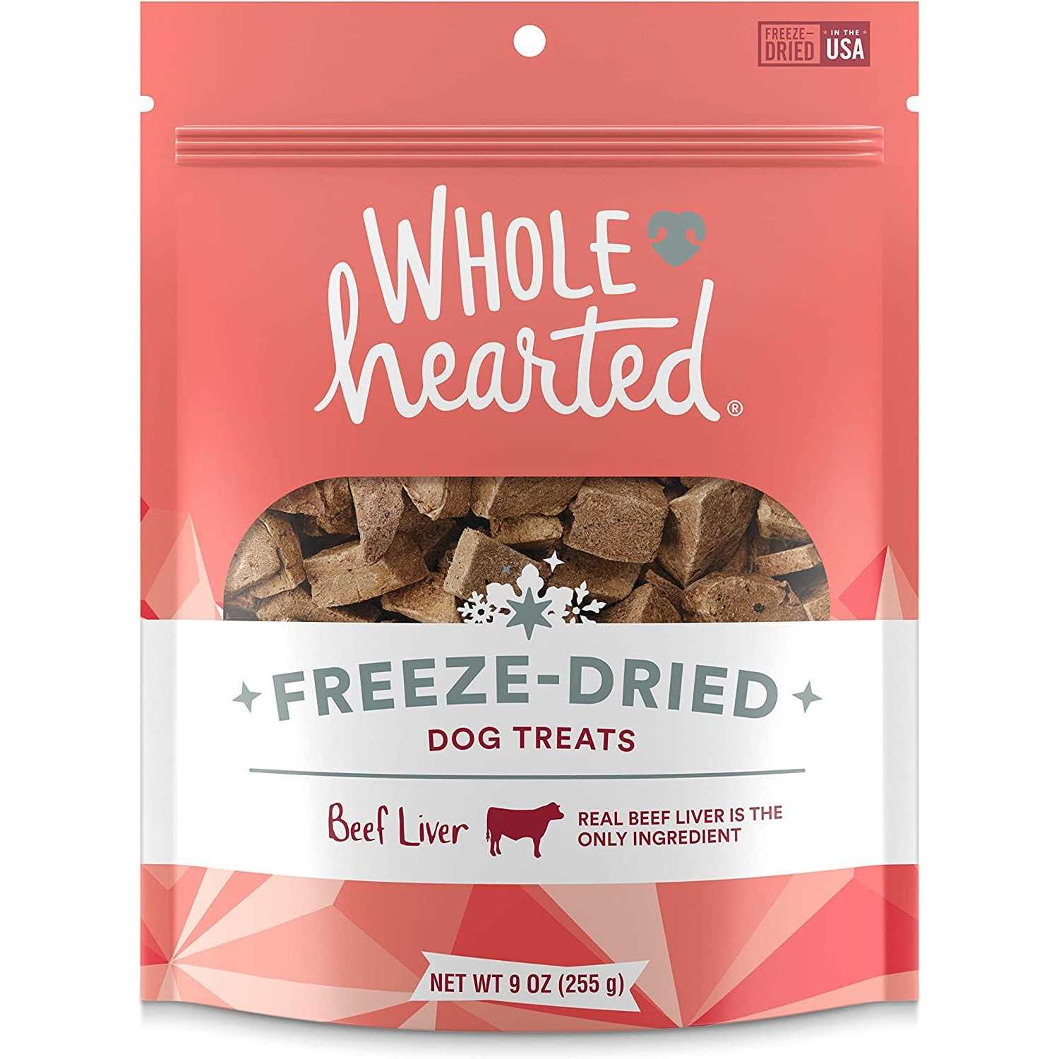 WholeHearted Beef Liver Freeze-Dried Dog Treats