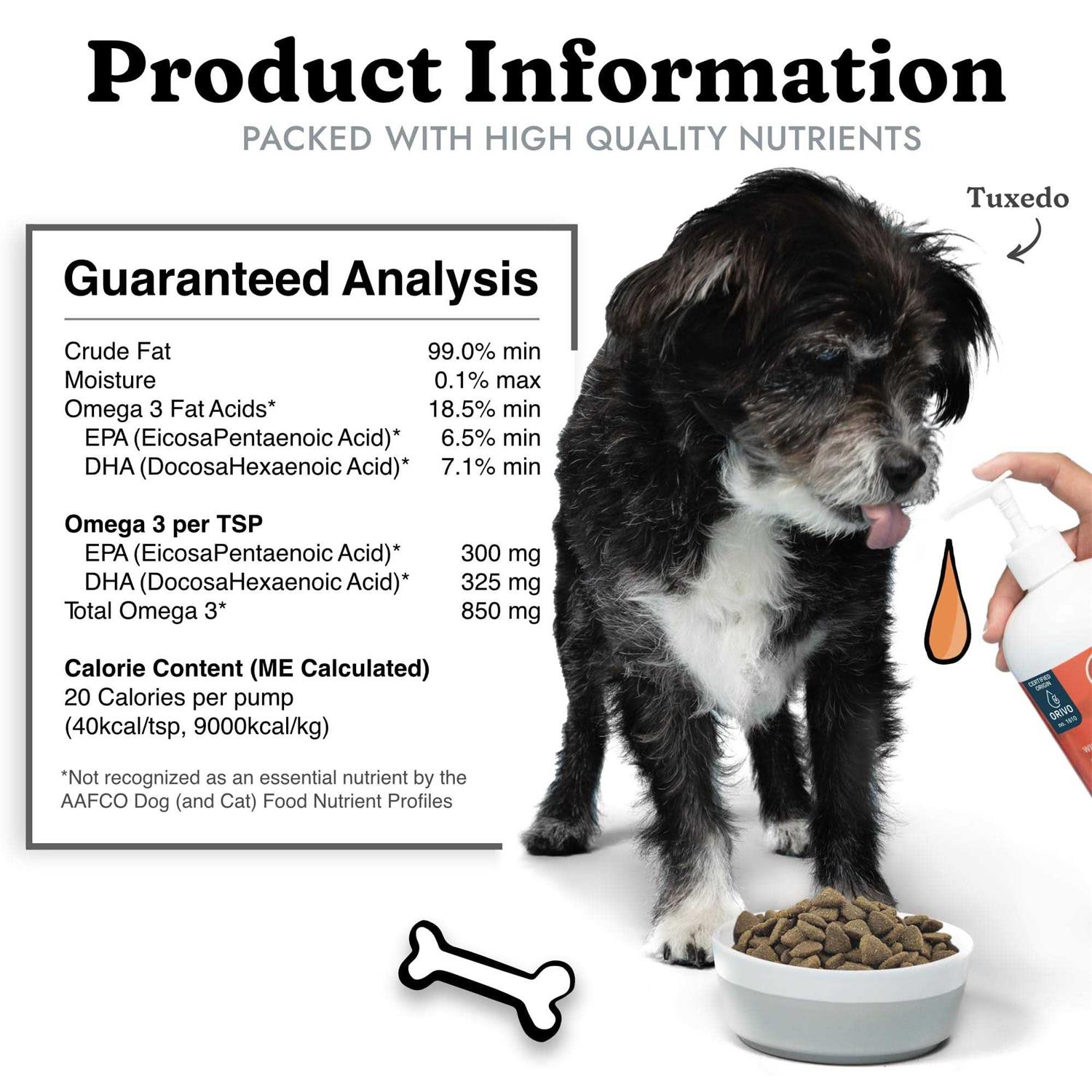 Vital Pet Life Salmon Oil for Dogs & Cats Healthy Skin & Coat Fish Oil