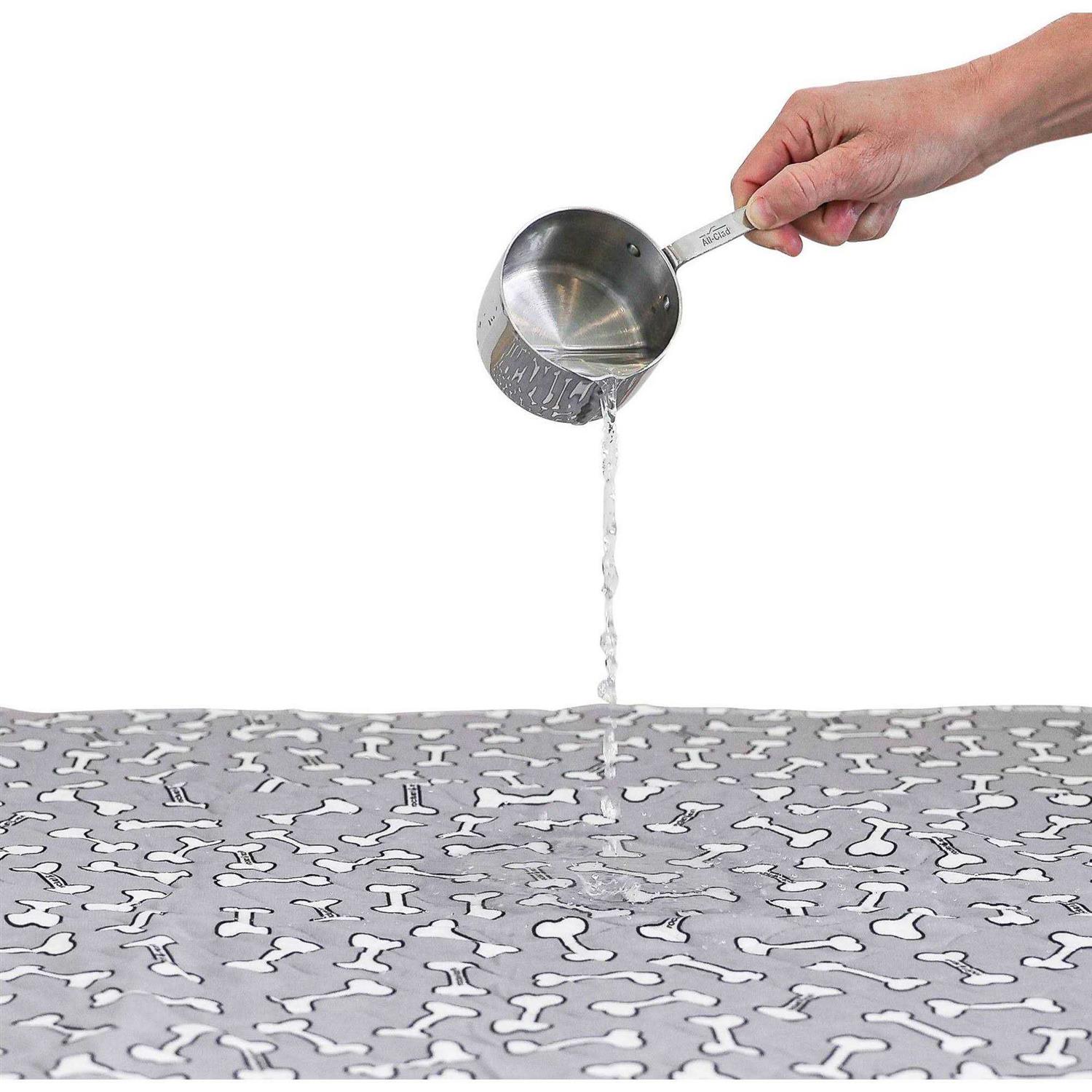 rocket & rex Bone Print Washable Reusable Pee Pads for Dogs