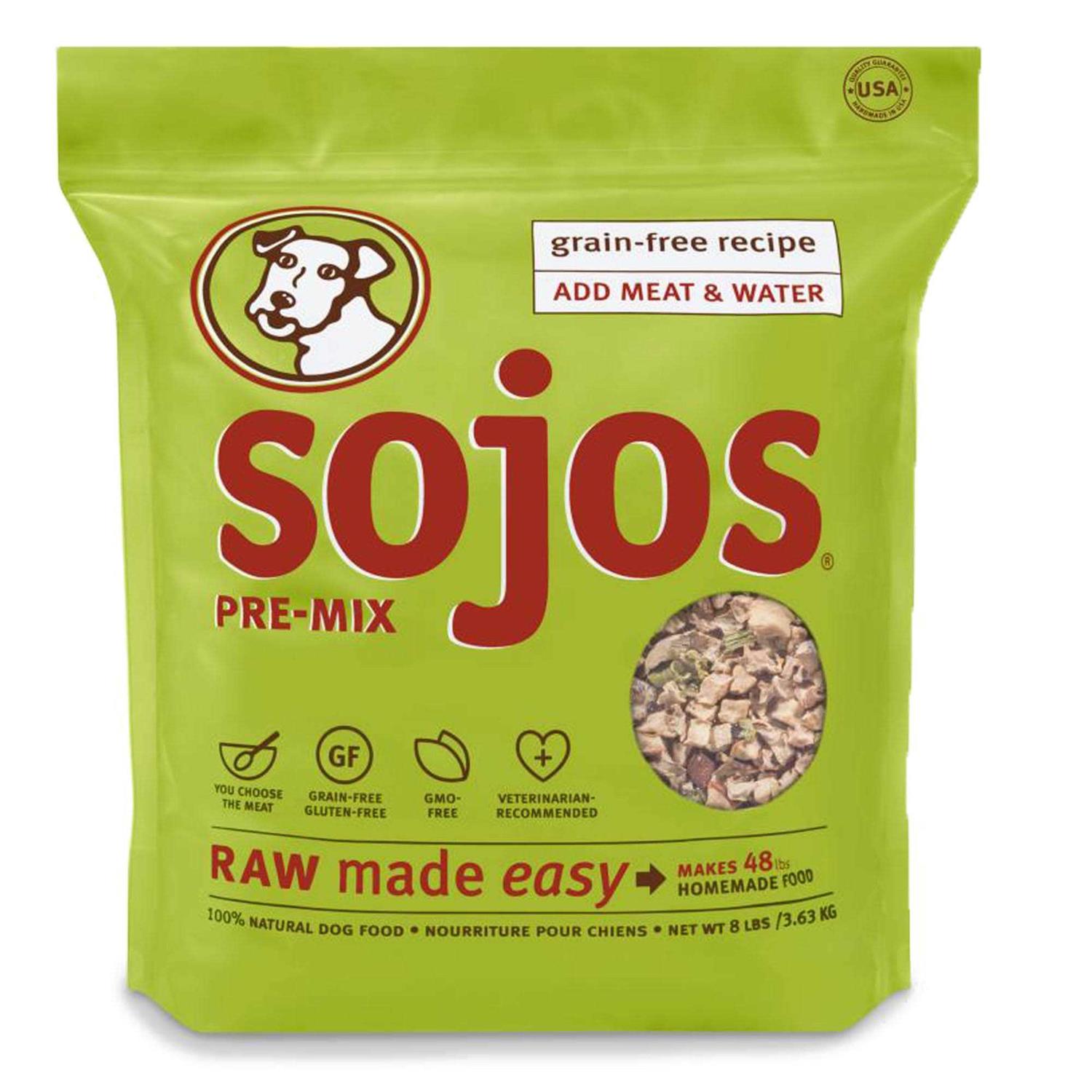 Sojos Mix-A-Meal Fruit & Veggie Pre-Mix Grain-Free Dog Food