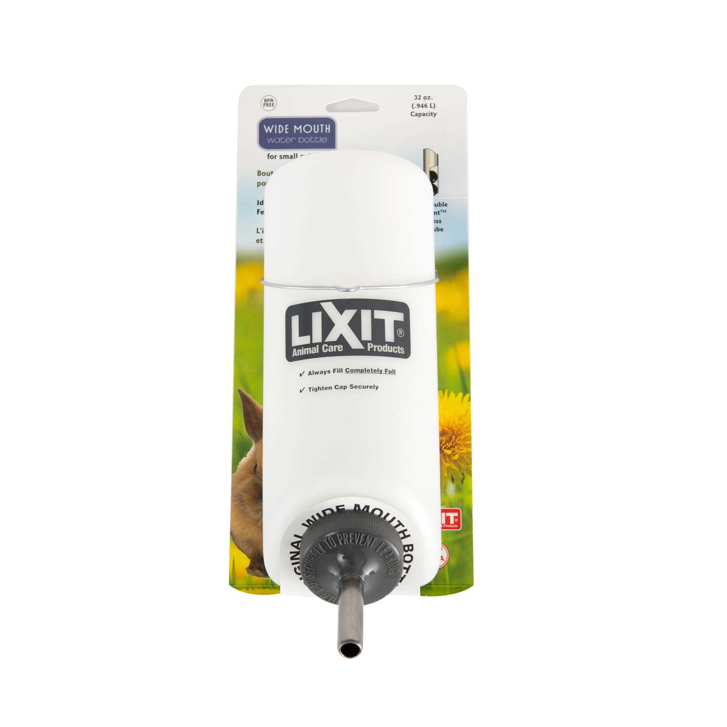 Lixit Wide Mouth Water Bottle