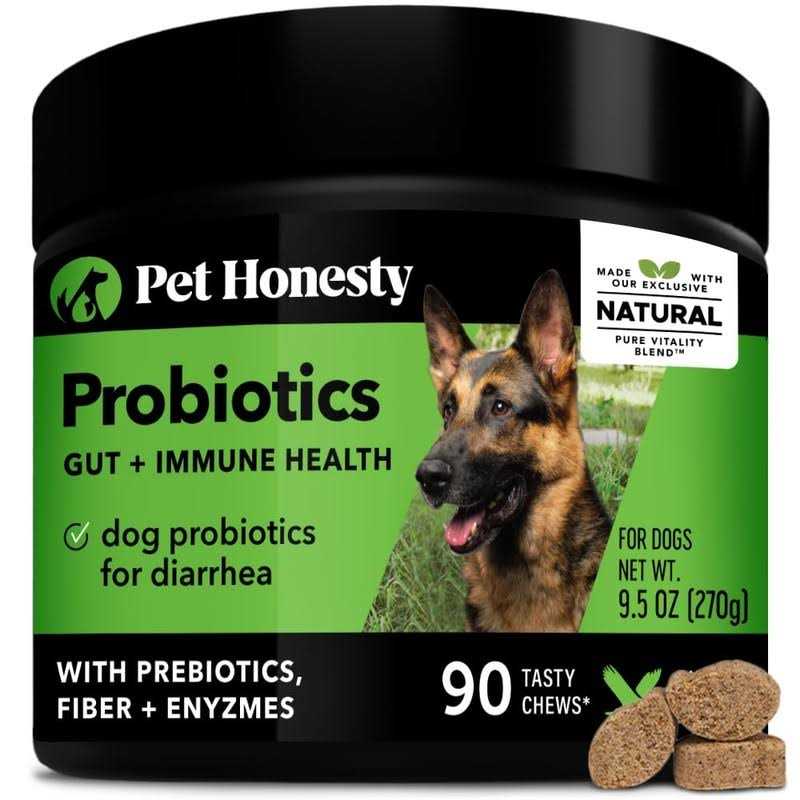 Pet Honesty Probiotics for Dogs Digestive Enzymes Promotes Gut Health