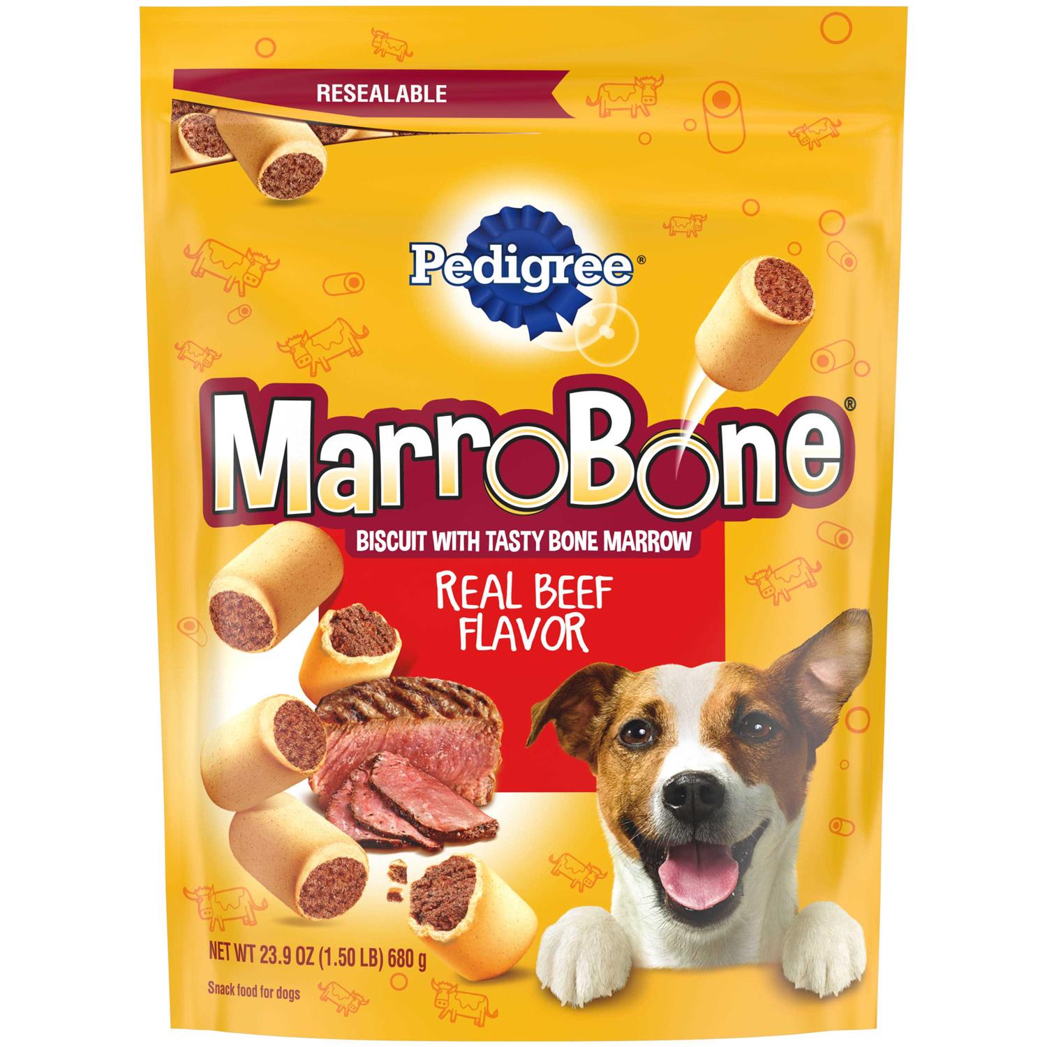 Pedigree Marrobone Real Beef Flavor Dog Treats