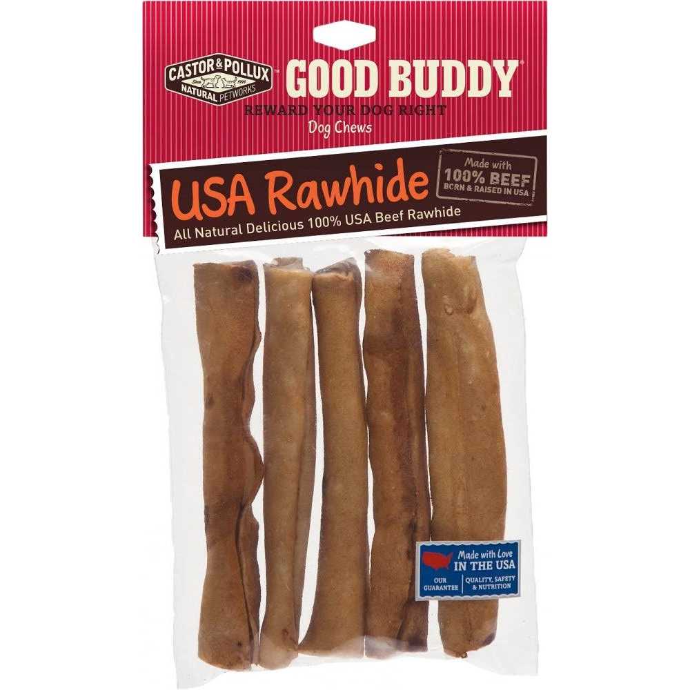 Castor & Pollux Good Buddy Dog Chew USA Rawhide