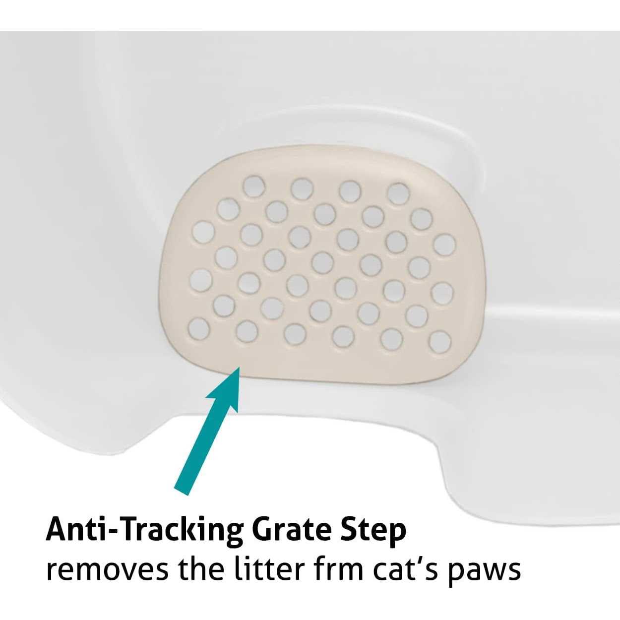 Richell PAW TRAX High Wall Cat Litter Box XL