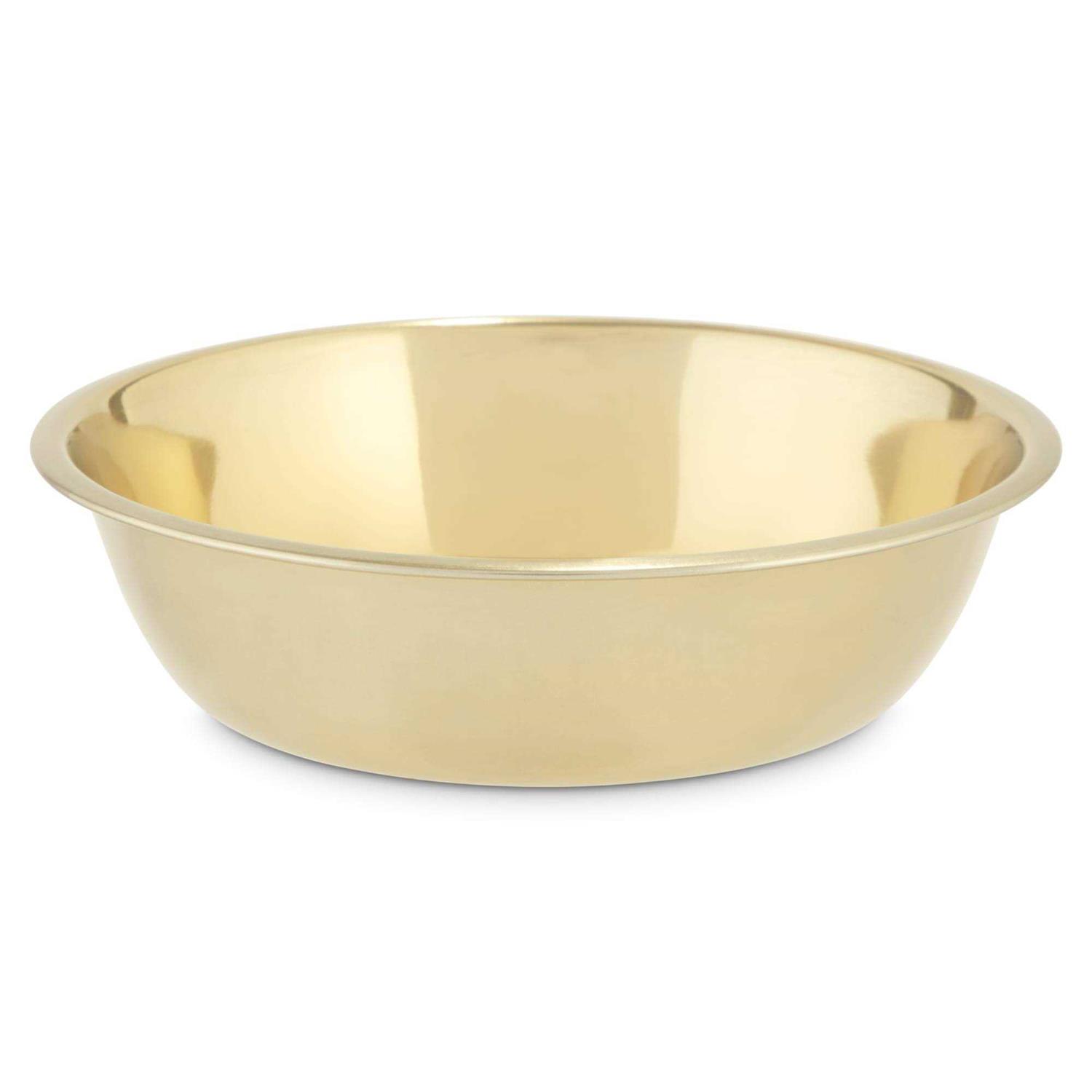 EveryYay Dining in Gold Stainless Steel Dog Bowl