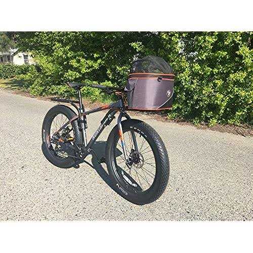 DoggyRide Cocoon pet bicycle basket plus rack