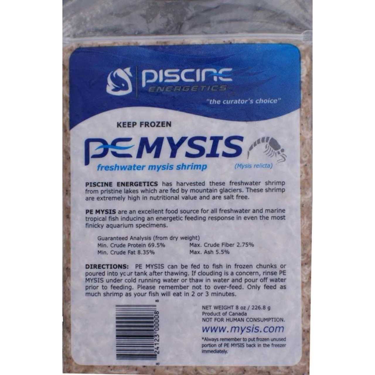 Piscine Energetics PE Frozen Mysis Shrimp
