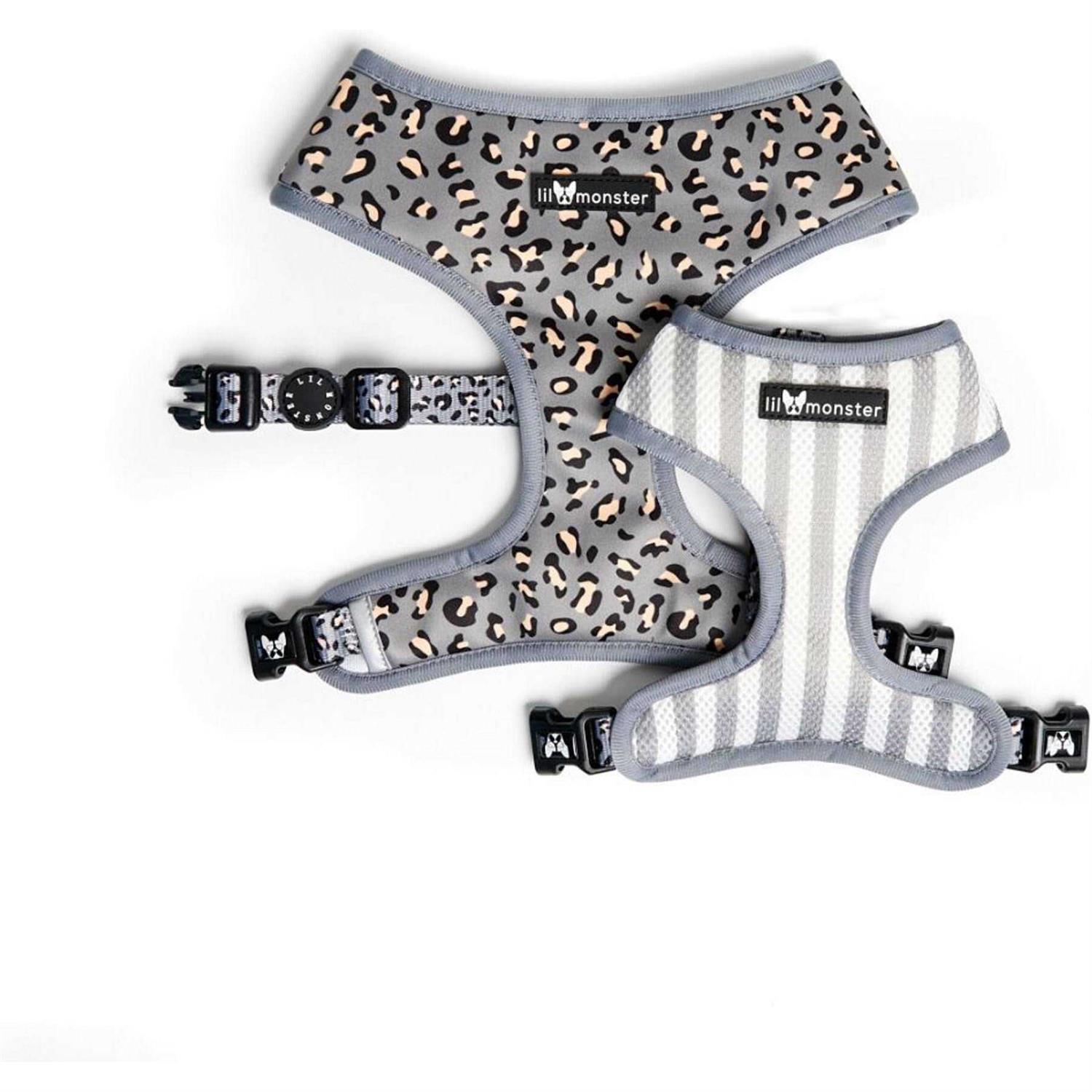 Lil Monster Pets Neoprene Reversible Dog Harness