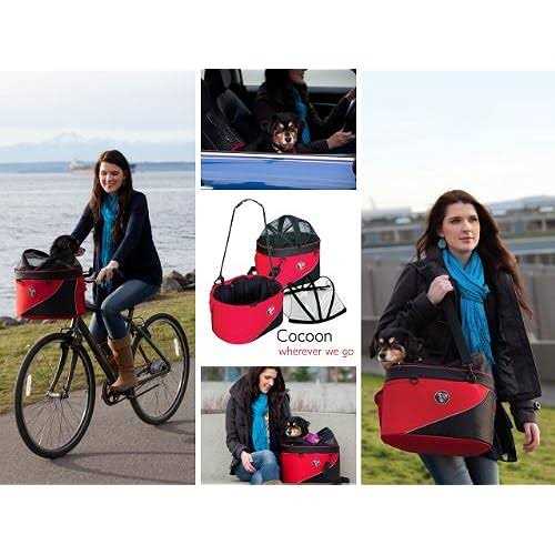 DoggyRide Cocoon pet bicycle basket plus rack