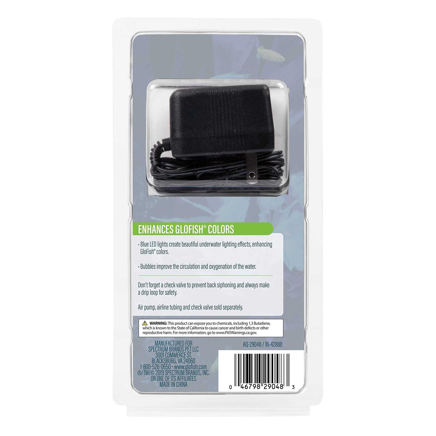 GloFish Blue LED Bubbler Air Stone