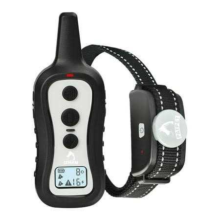 Patpet P301 1000ft Remote Dog Bark Control & Training Shock Collar