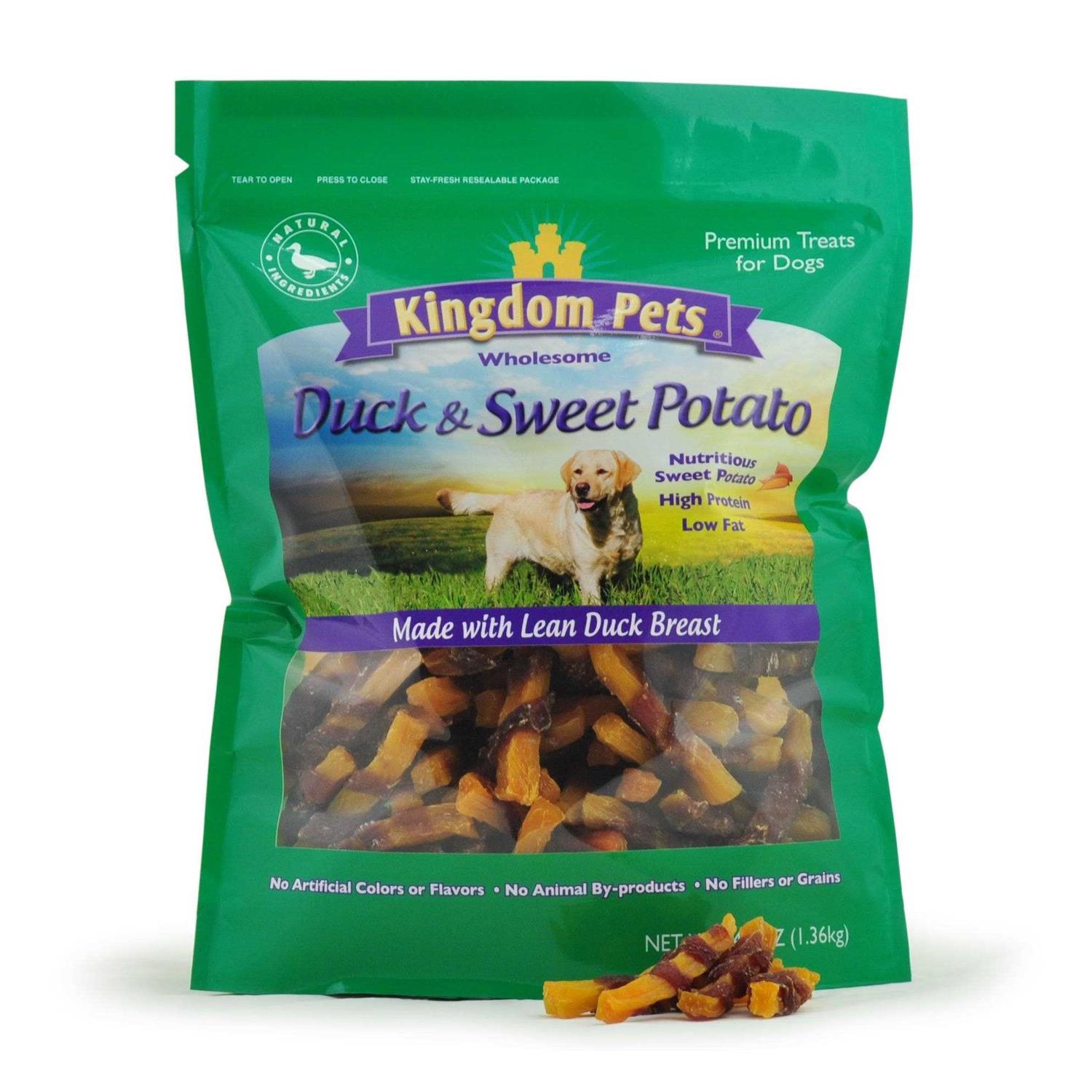 Kingdom Pets Duck & Sweet Potato Jerky Twists