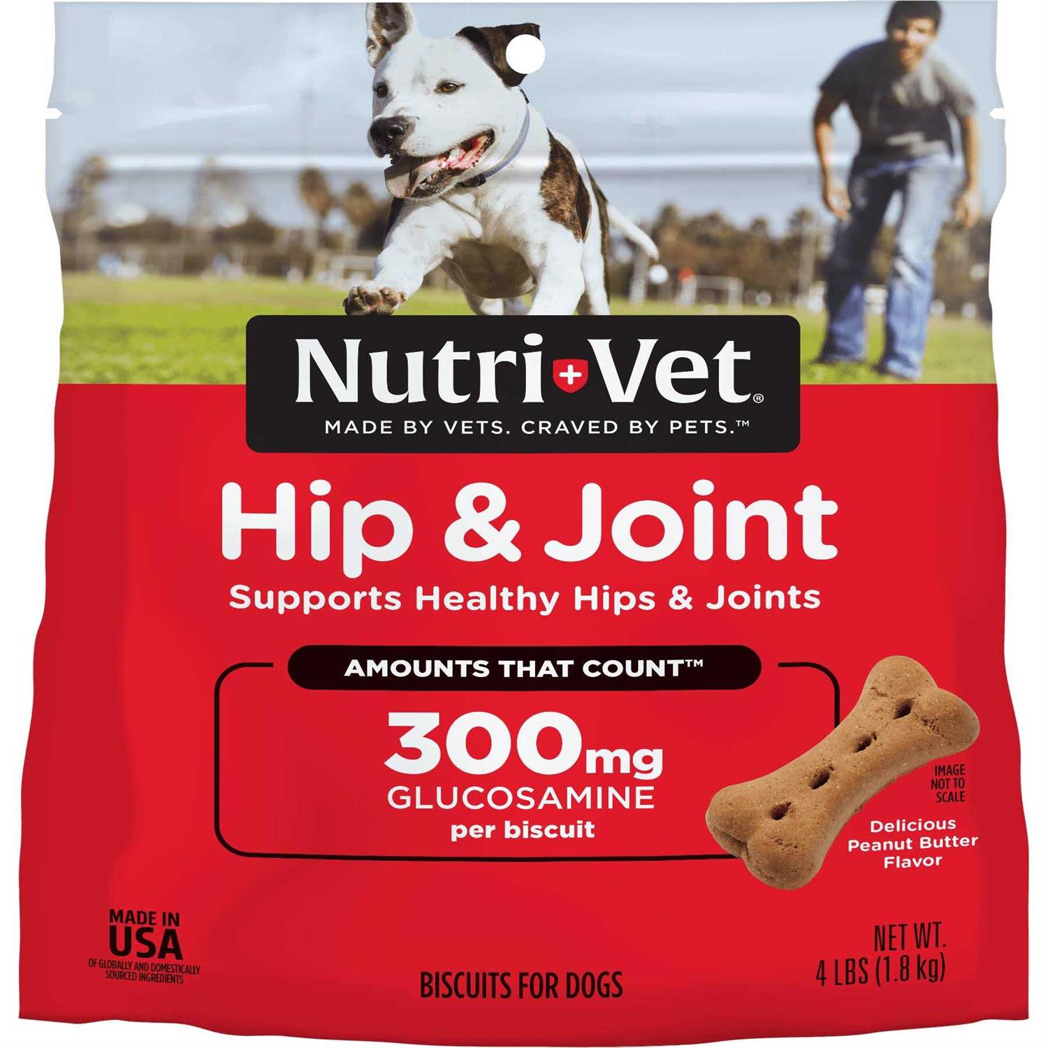 Nutri-Vet Hip & Joint Biscuits for Dogs