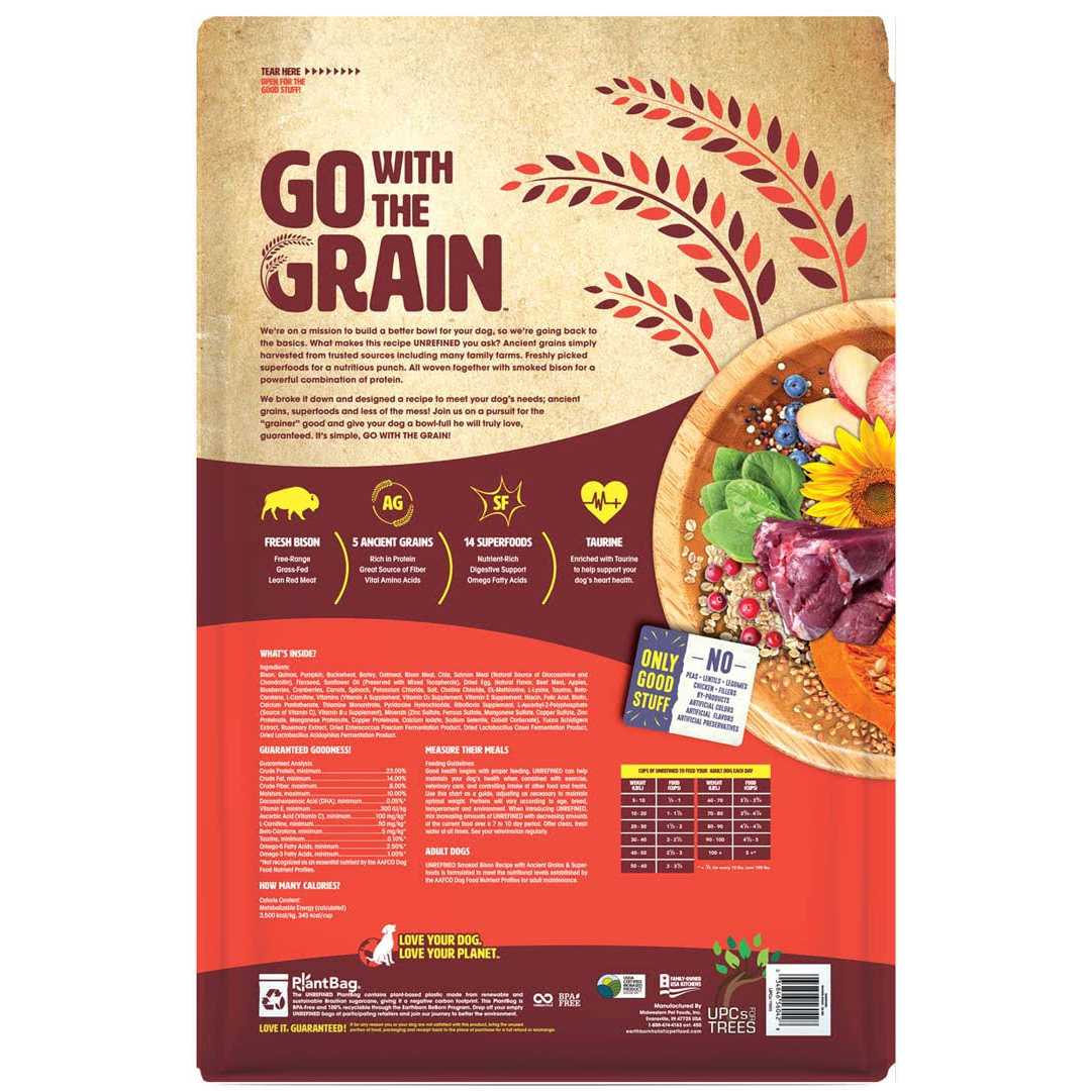 Earthborn Unrefined 25 lbs Holistic Unrefined Dog Food