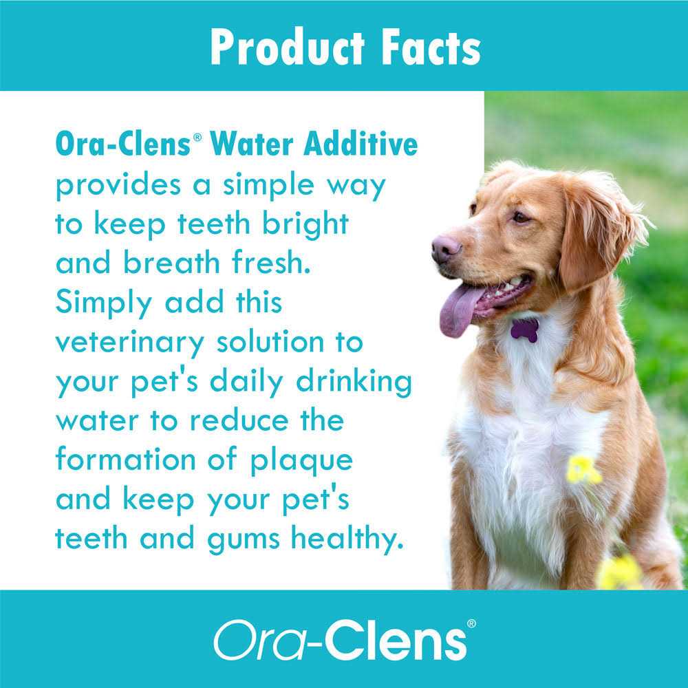 Ora-Clens Water Additive for Dogs & Cats