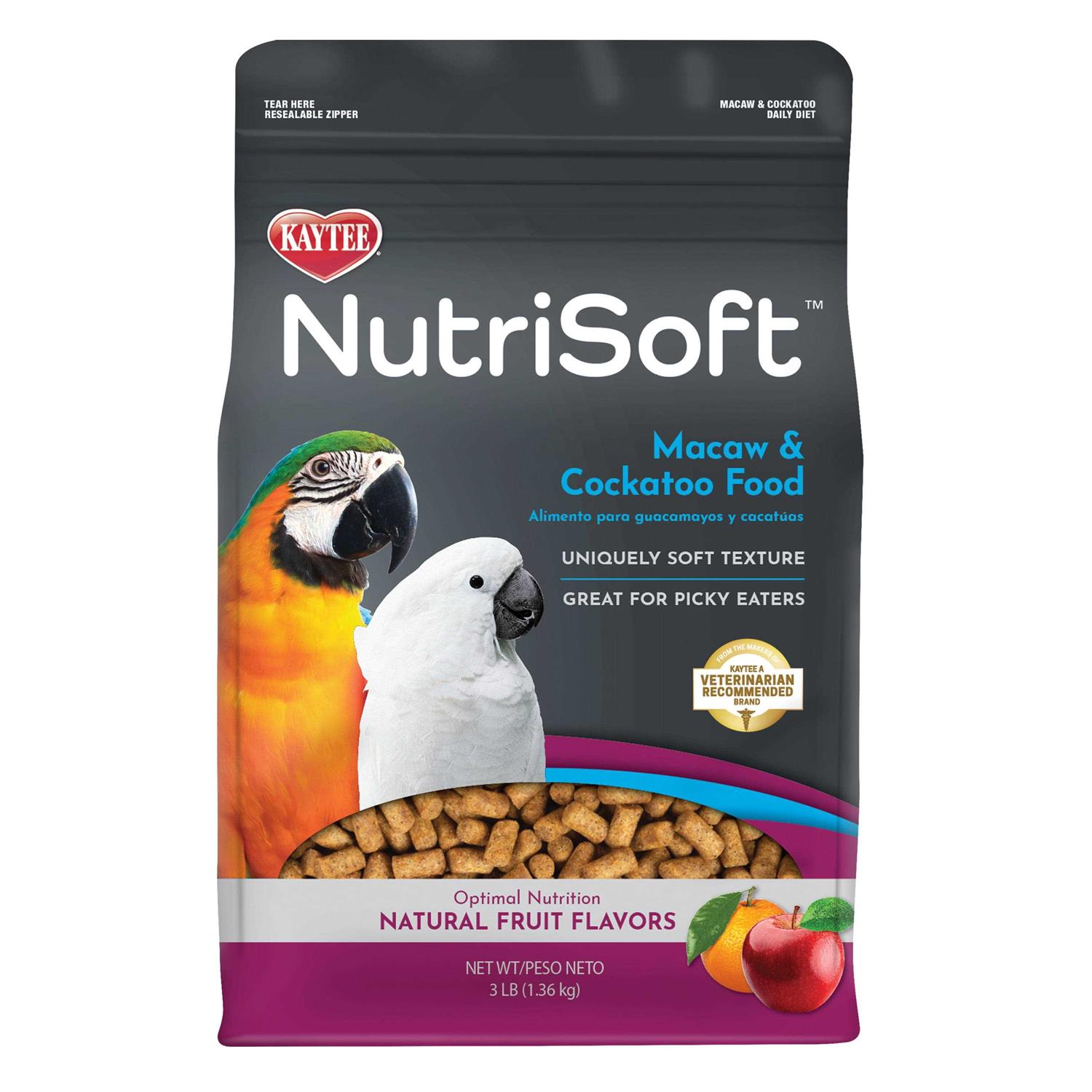 Kaytee NutriSoft Cockatoo & Macaw Food