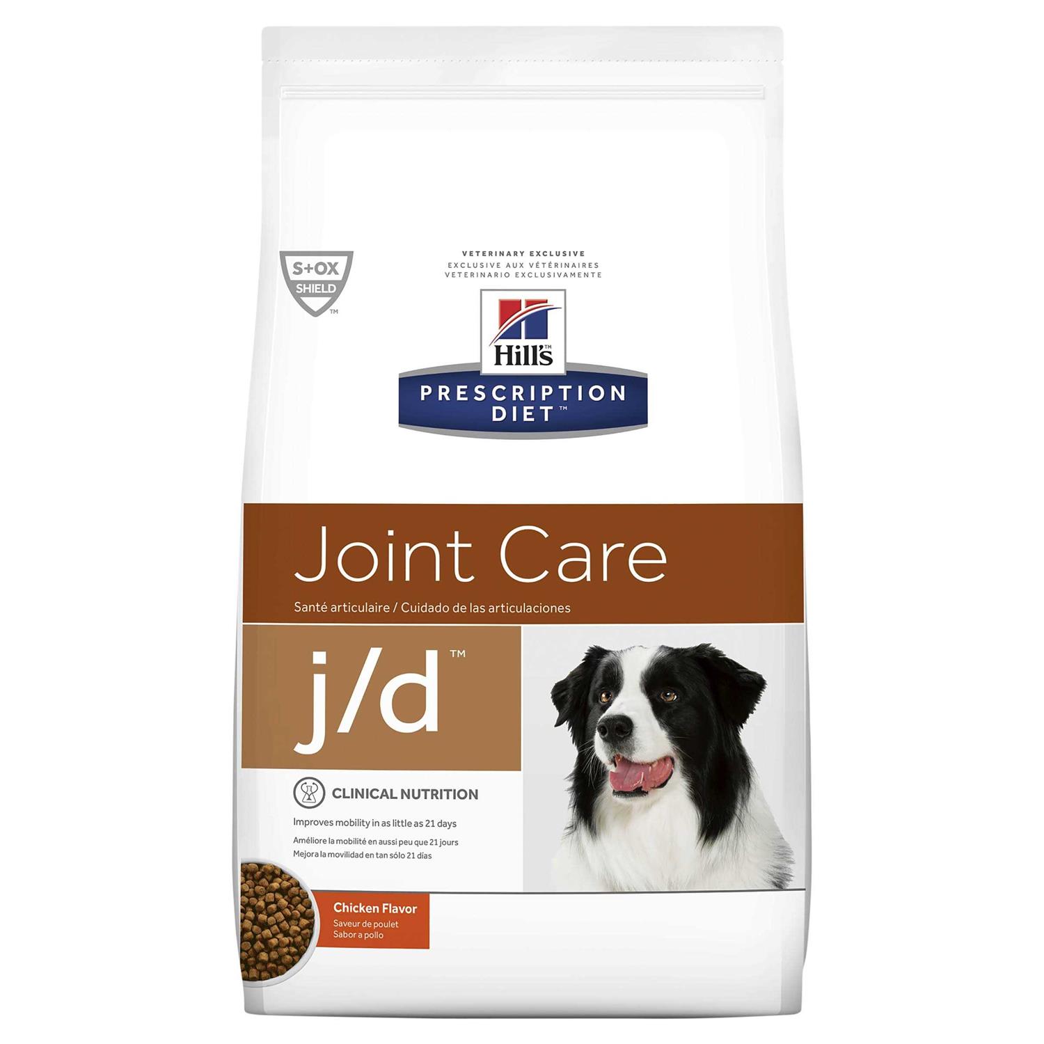 Hill’s Prescription Diet j/d Joint Care Chicken Flavor Dry Dog Food