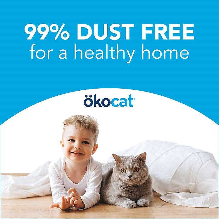Okocat Original Premium Clumping Natural Wood Cat Litter