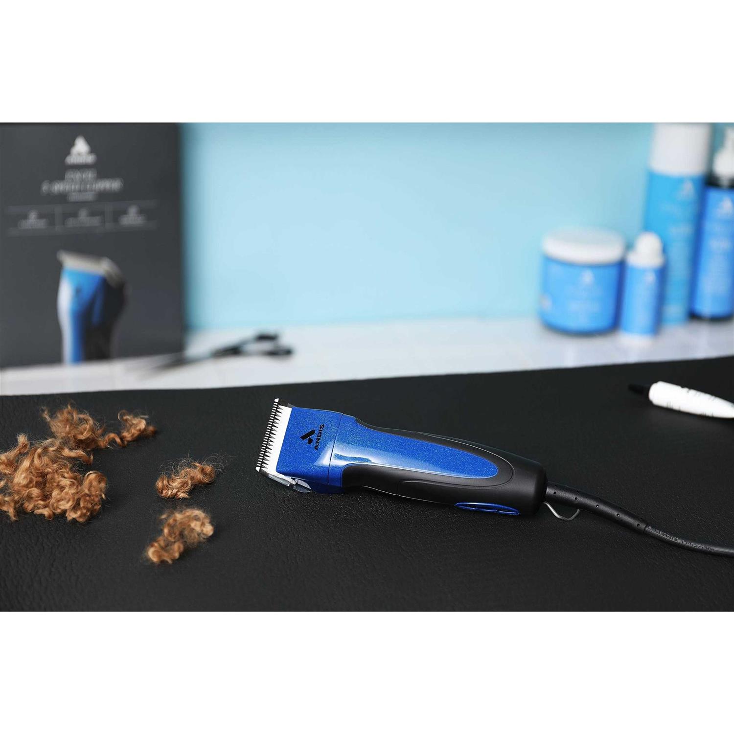 Andis Excel 5-Speed Detachable Blade Clipper Blue