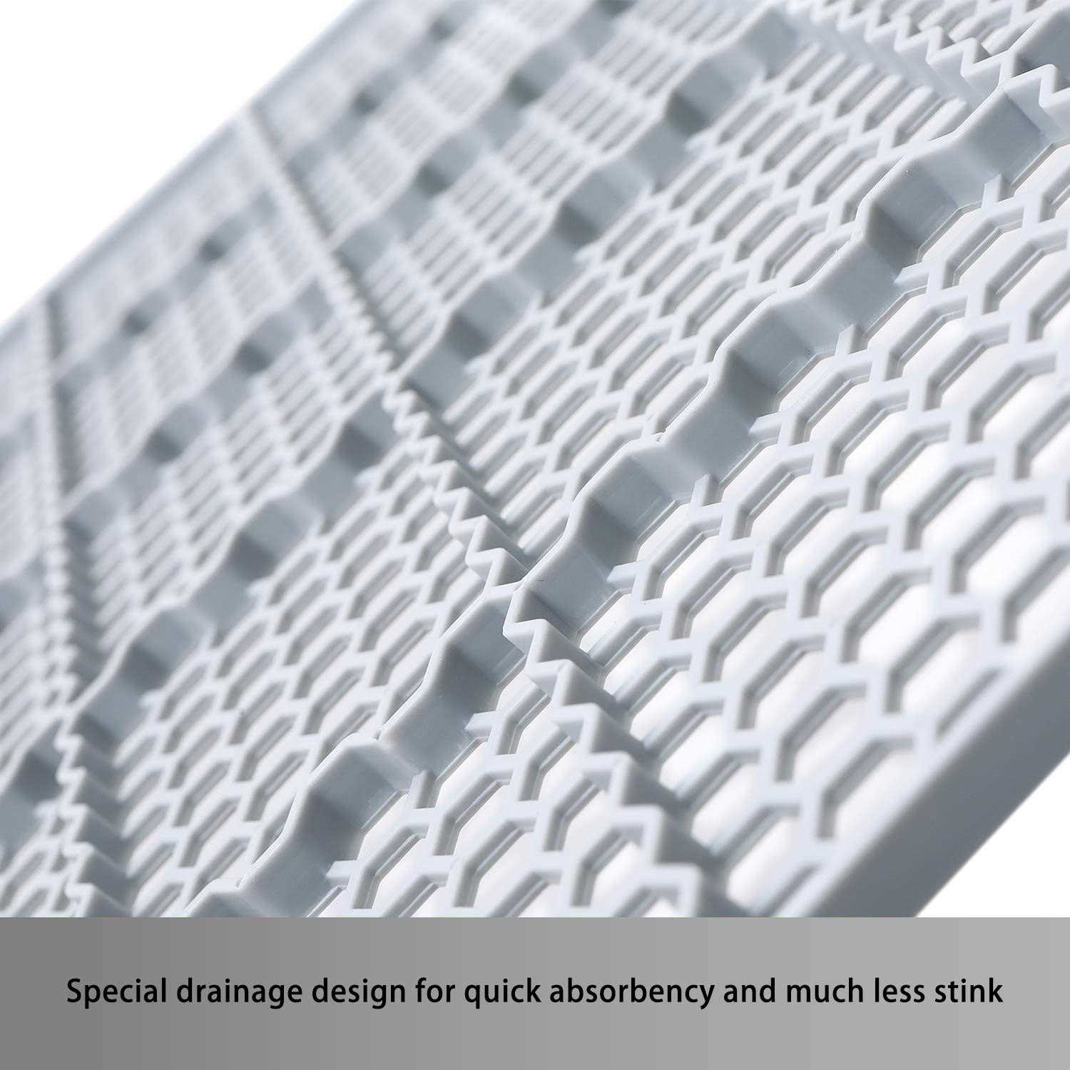 HQ4US 4LEGS HQ4us Dog Grass Pad with Tray Large Dog Litter Box Toilet 34”×23”