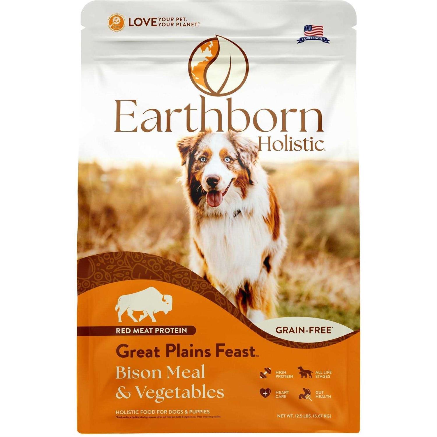 Earthborn Holistic Great Plains Feast Grain Free Dry Dog Food