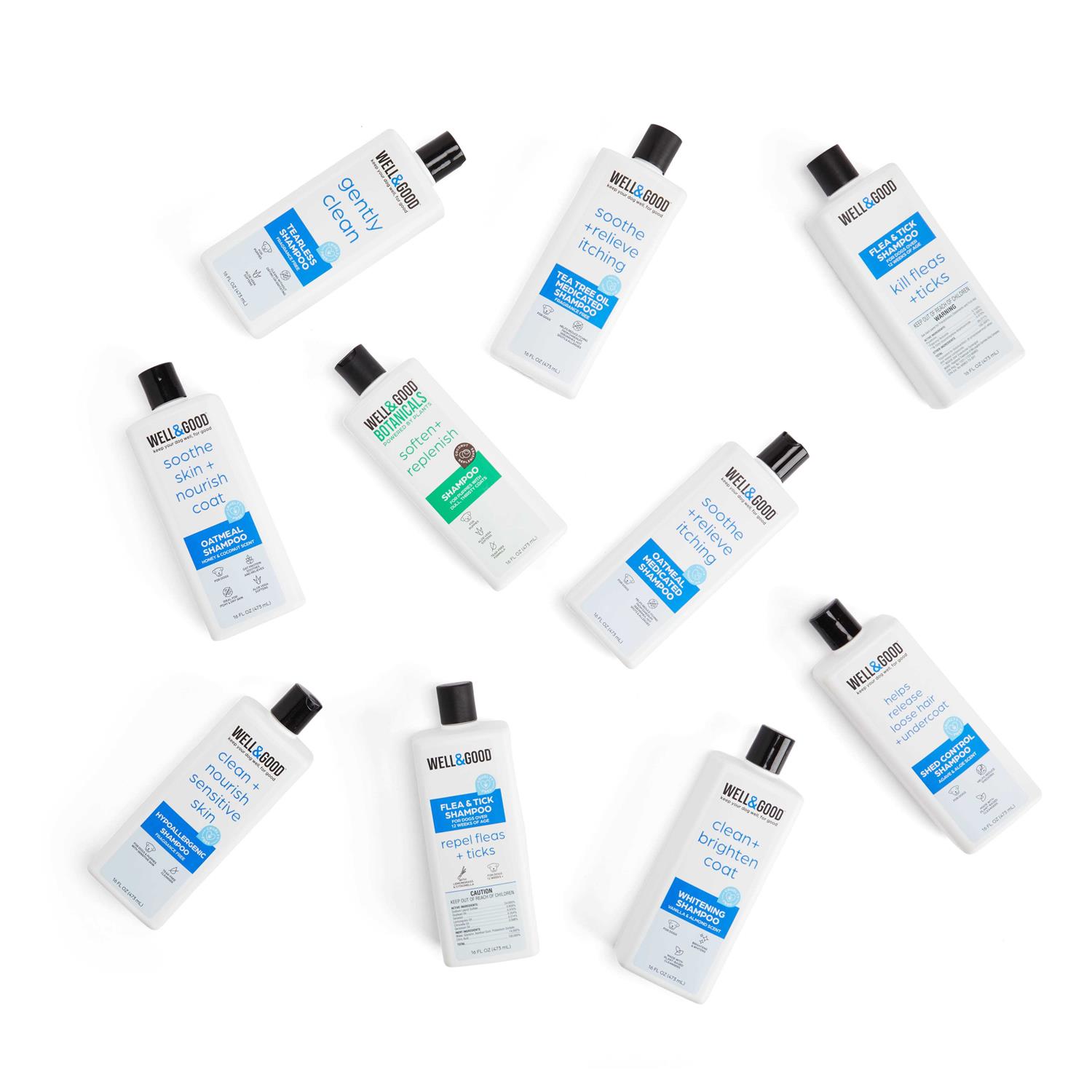 Well & Good Oatmeal Medicated Dog Shampoo