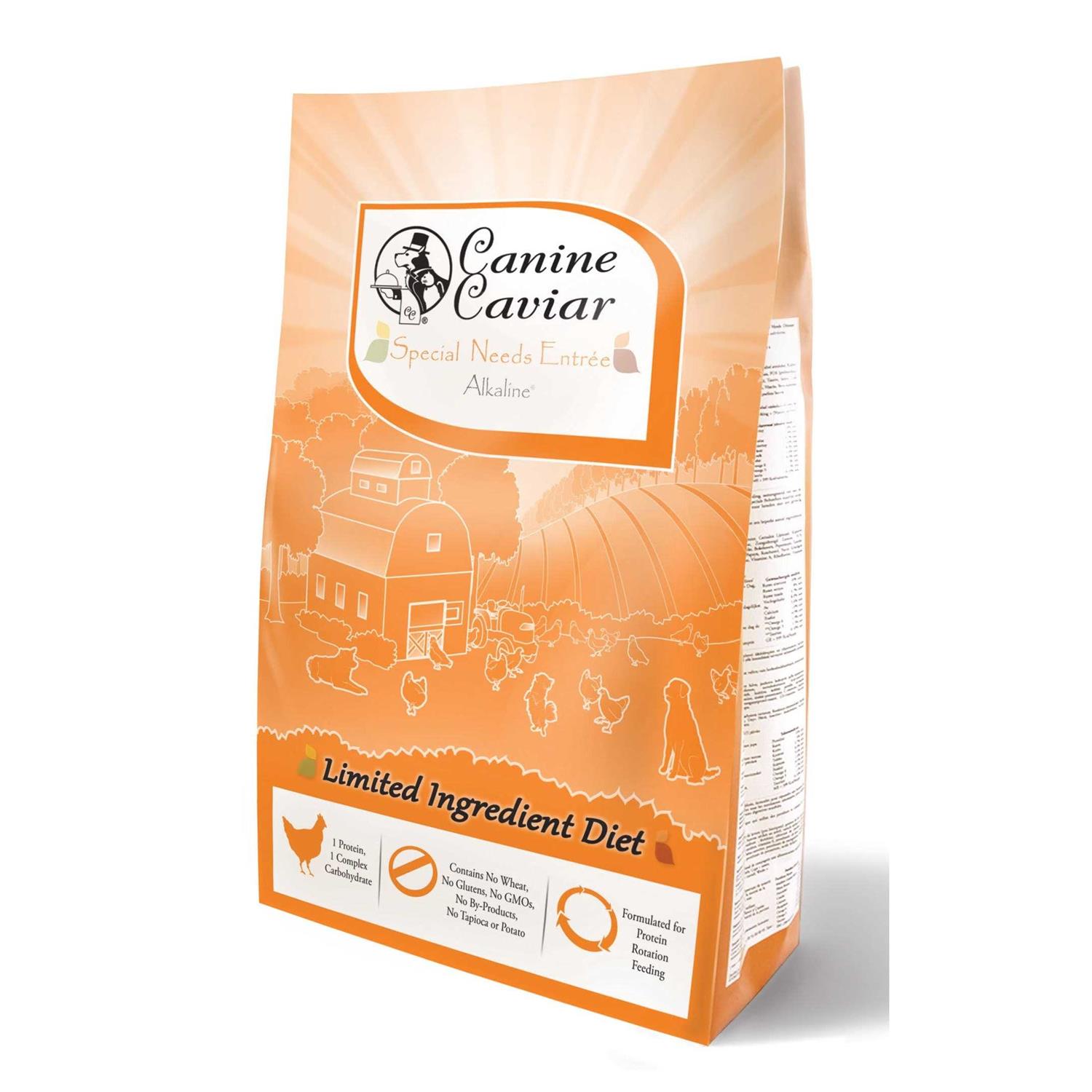 Canine Caviar Special Needs Alkaline Holistic Entree Dry Dog Food
