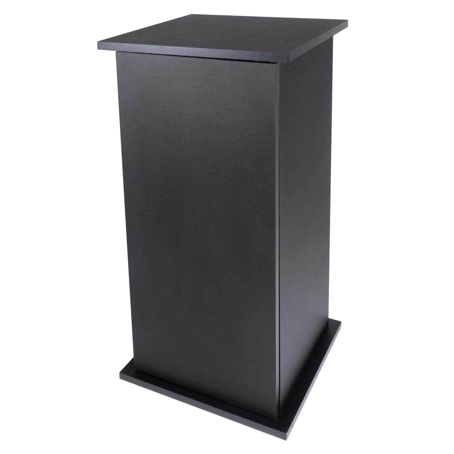 Aqueon Black Pedestal Aquarium Stand
