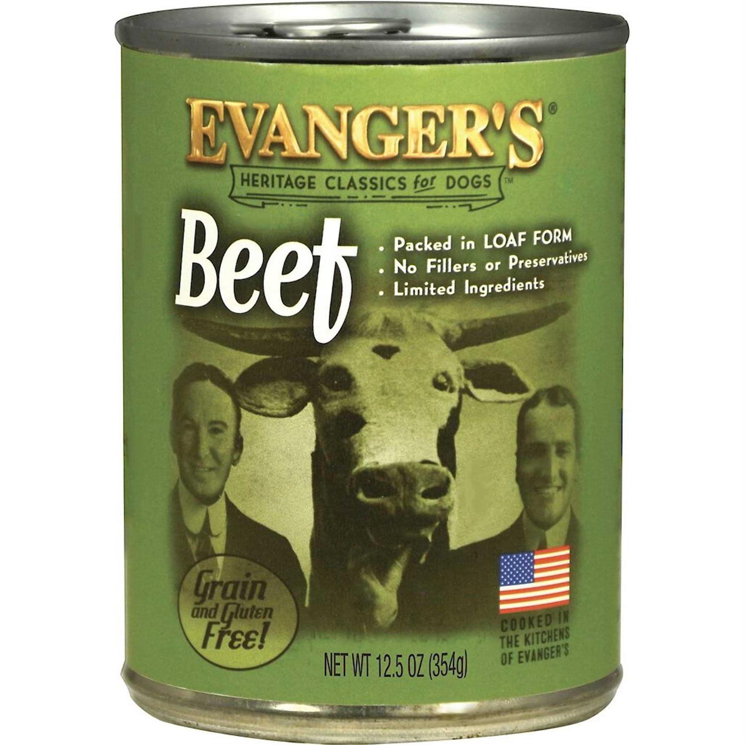 Evanger’s 100% Beef Classic Canned Dog Food