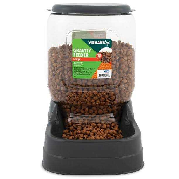 Vibrant Life Gravity Pet Feeder