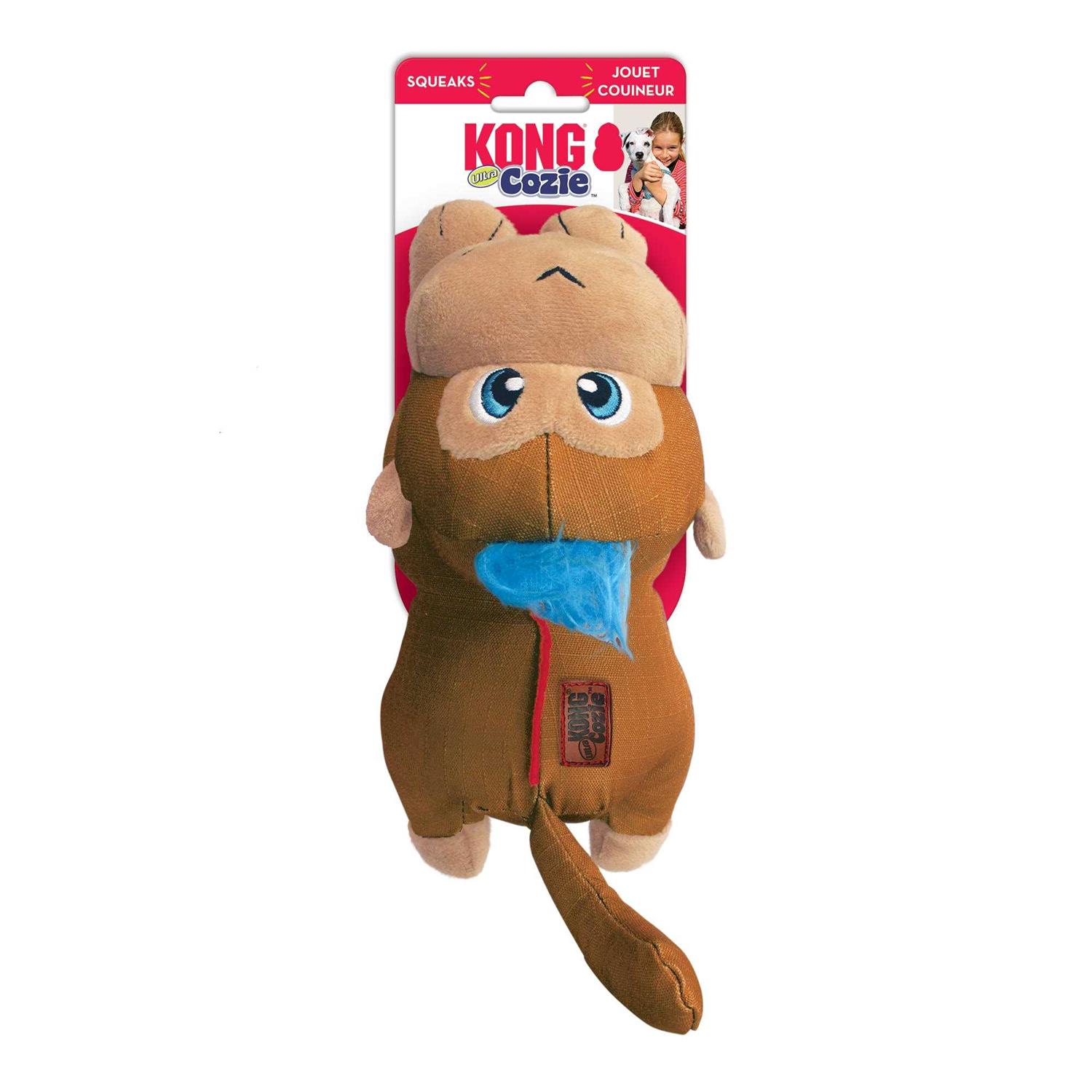 KONG Cozie Ultra Monkey Dog Toy