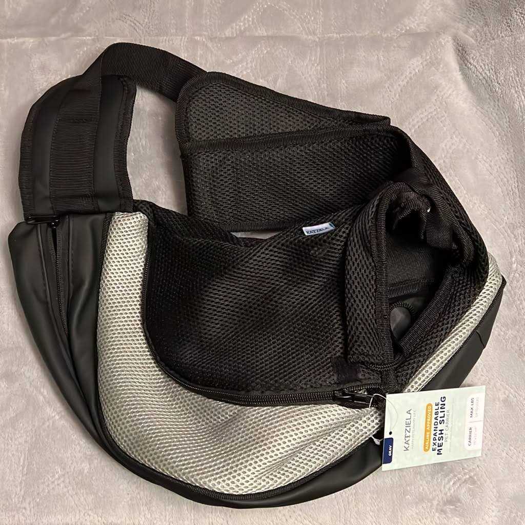 Katziela Expandable Pet Carrier Sling Bag