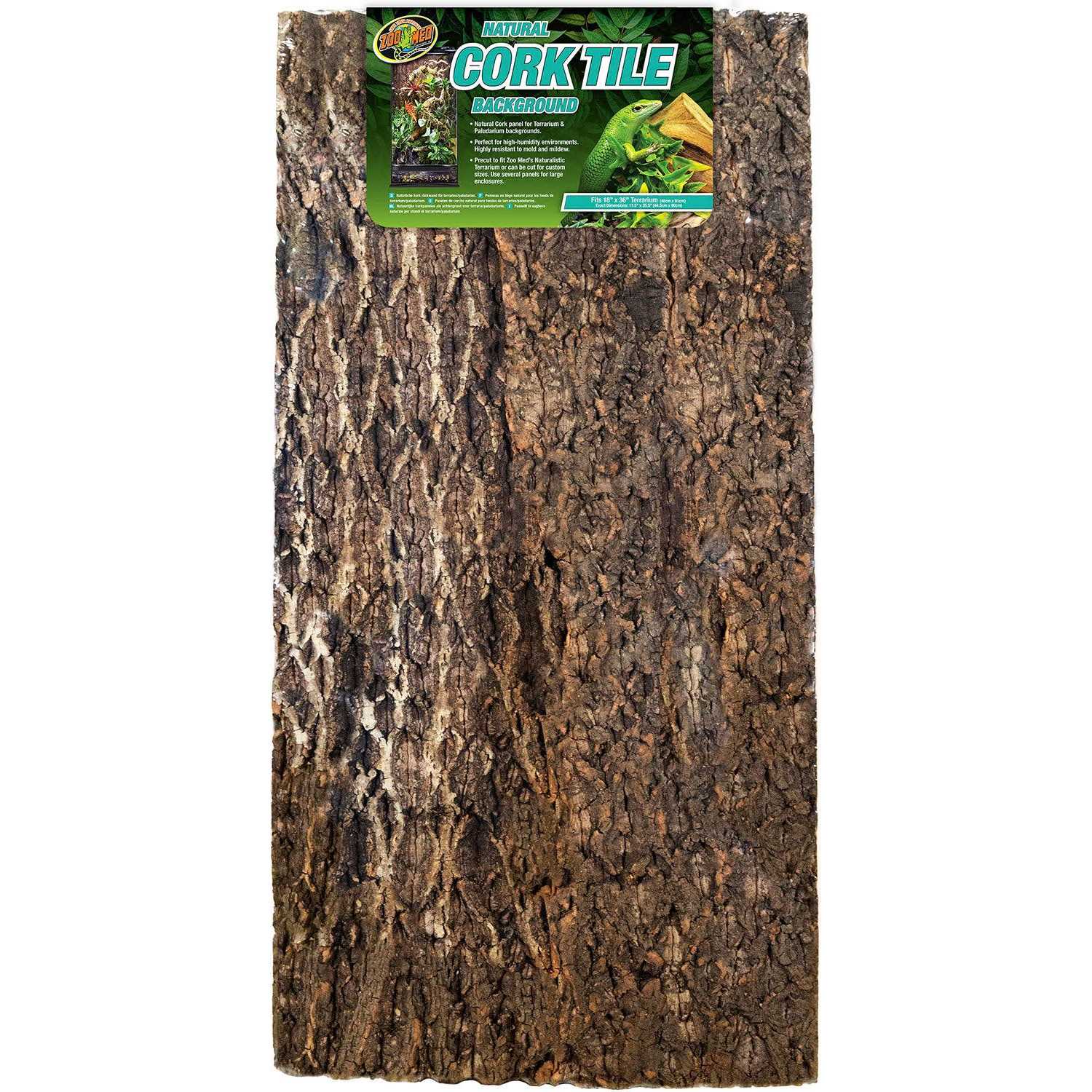 Zoo Med Natural Cork Tile Background