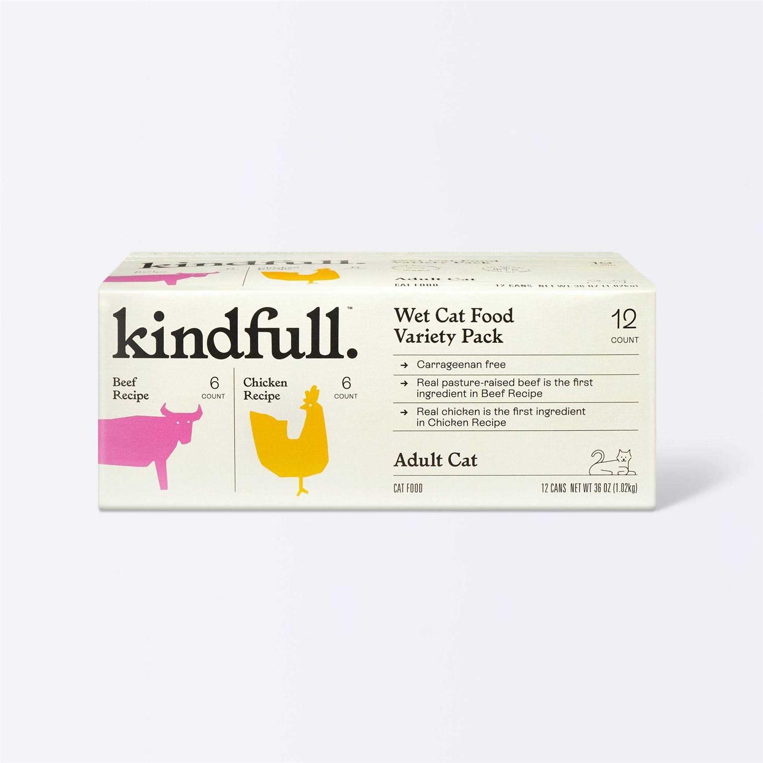 Kindfull Chicken and Beef Wet Cat Food