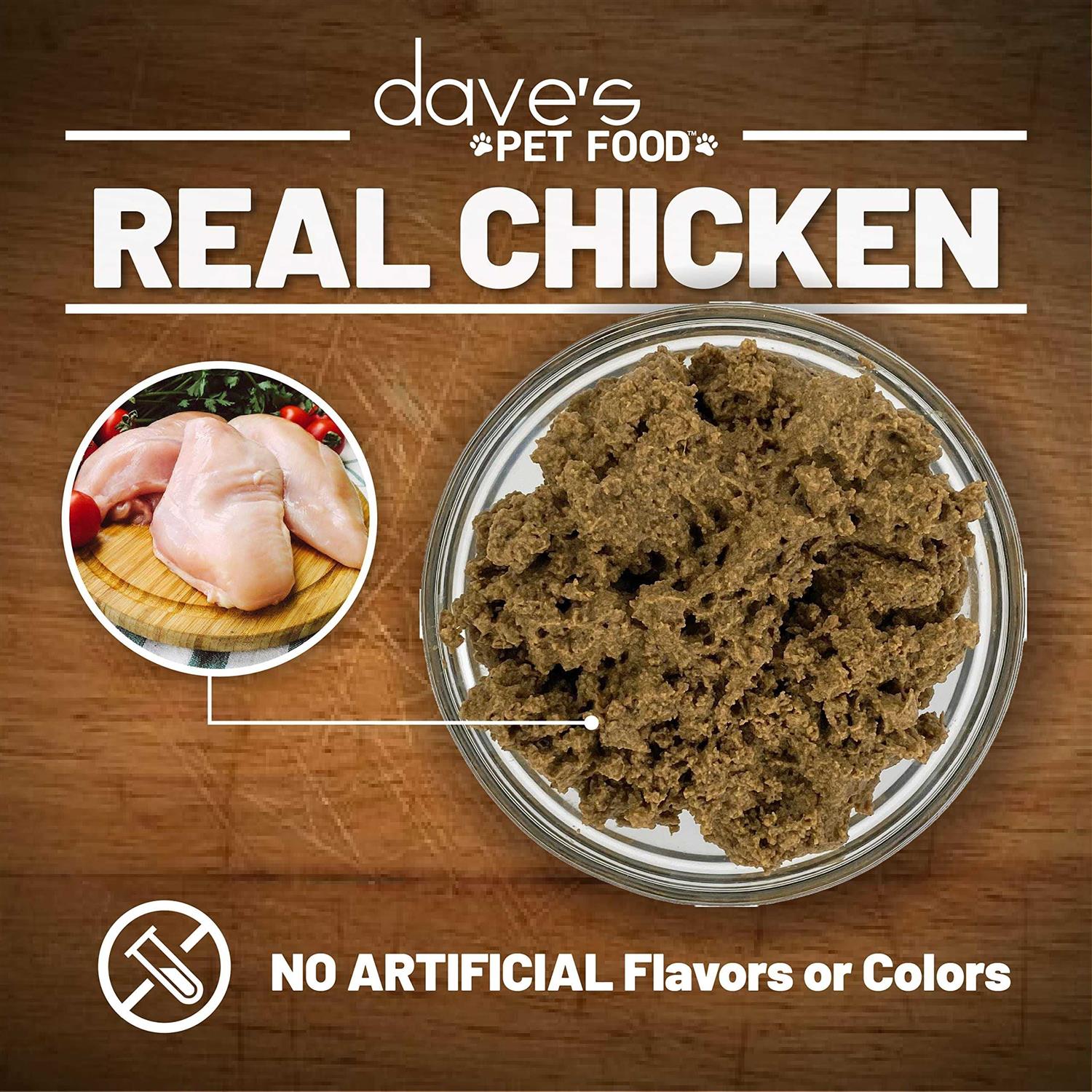 Dave’s Pet Food Restricted Phosphorus Diet Chicken Canned Cat Food