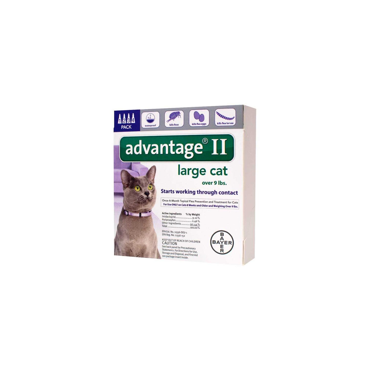 Advantage II Flea Treatment Cats
