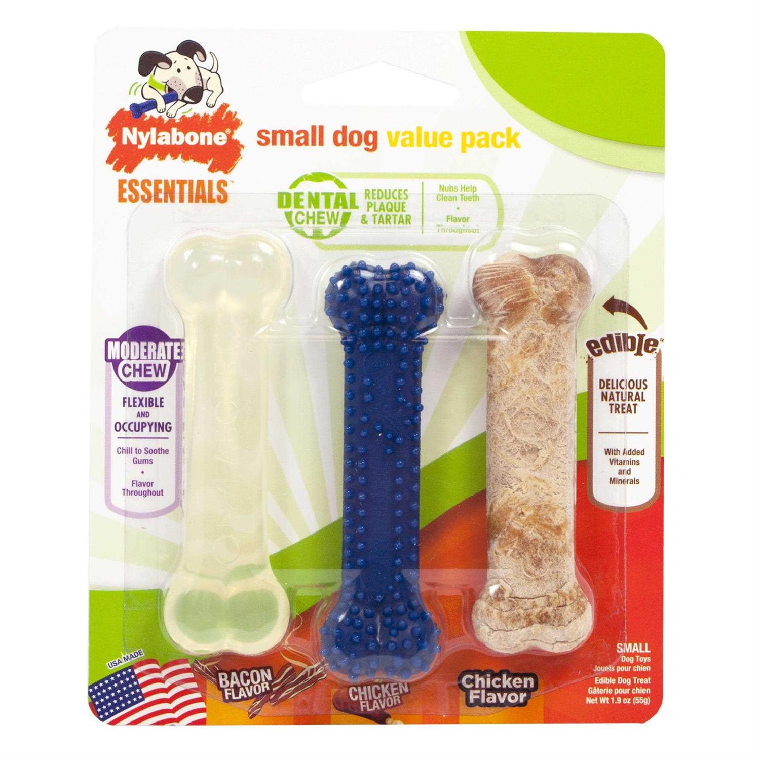Nylabone Small Dog Value Pack