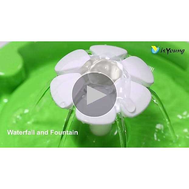 isYoung Cat Fountain 1.6L Automatic Fountain Pet Water Dispenser