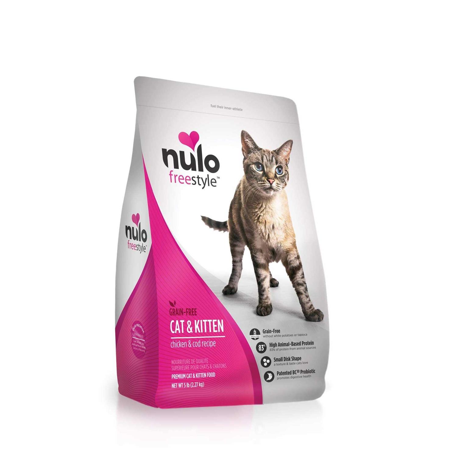 Nulo Freestyle Grain Free Chicken & Cod Dry Cat & Kitten Food