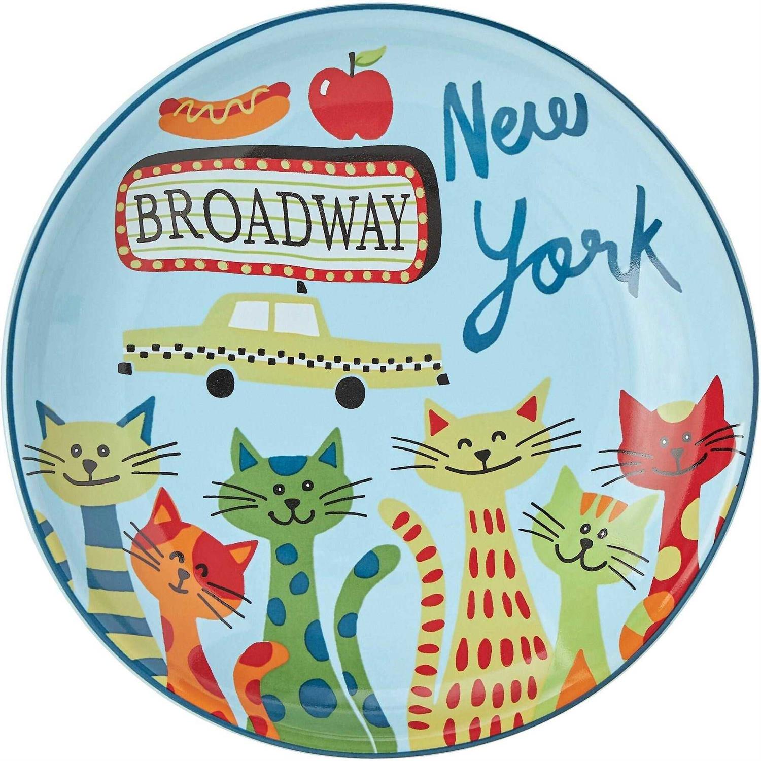 Frisco Non-skid Ceramic Cat Dish