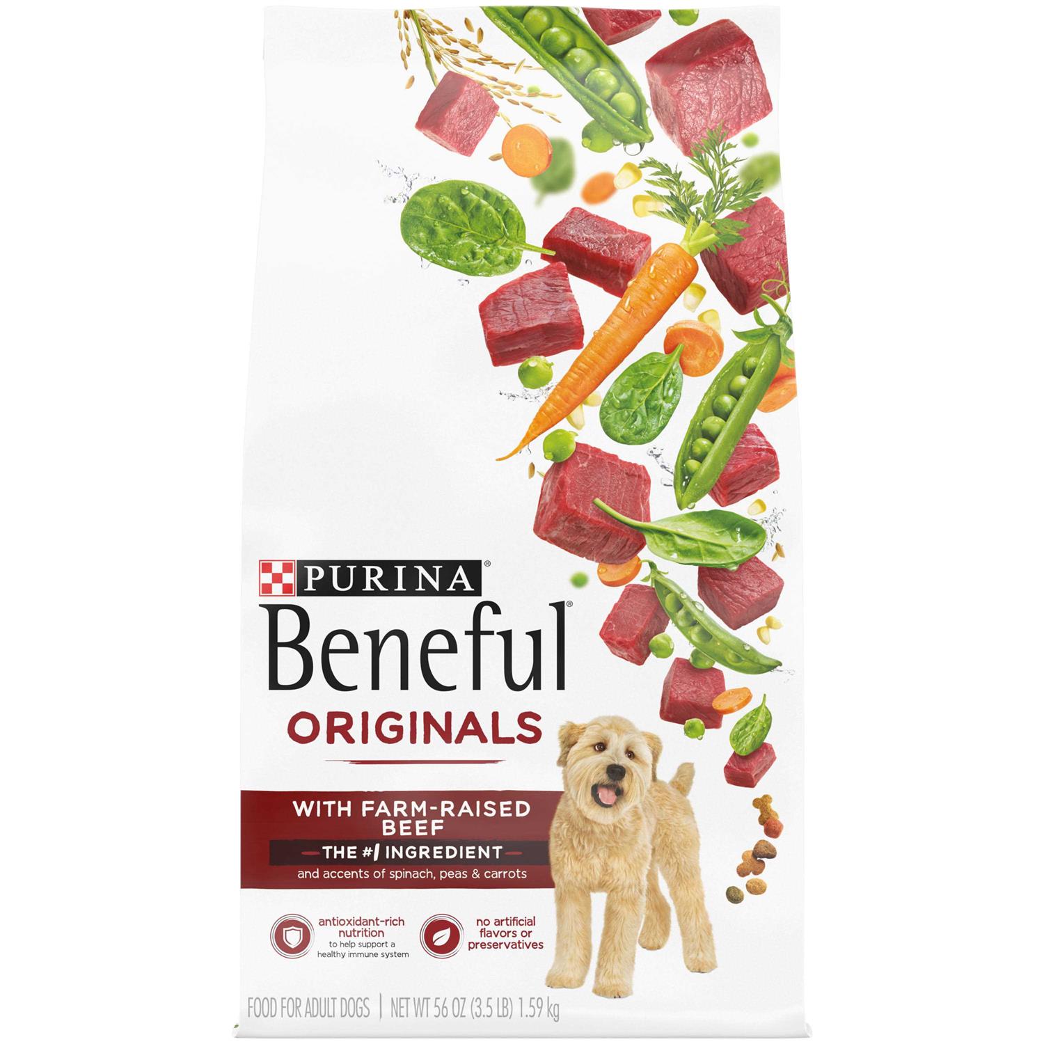 Purina Beneful Originals Dog Food With Farm-Raised Beef