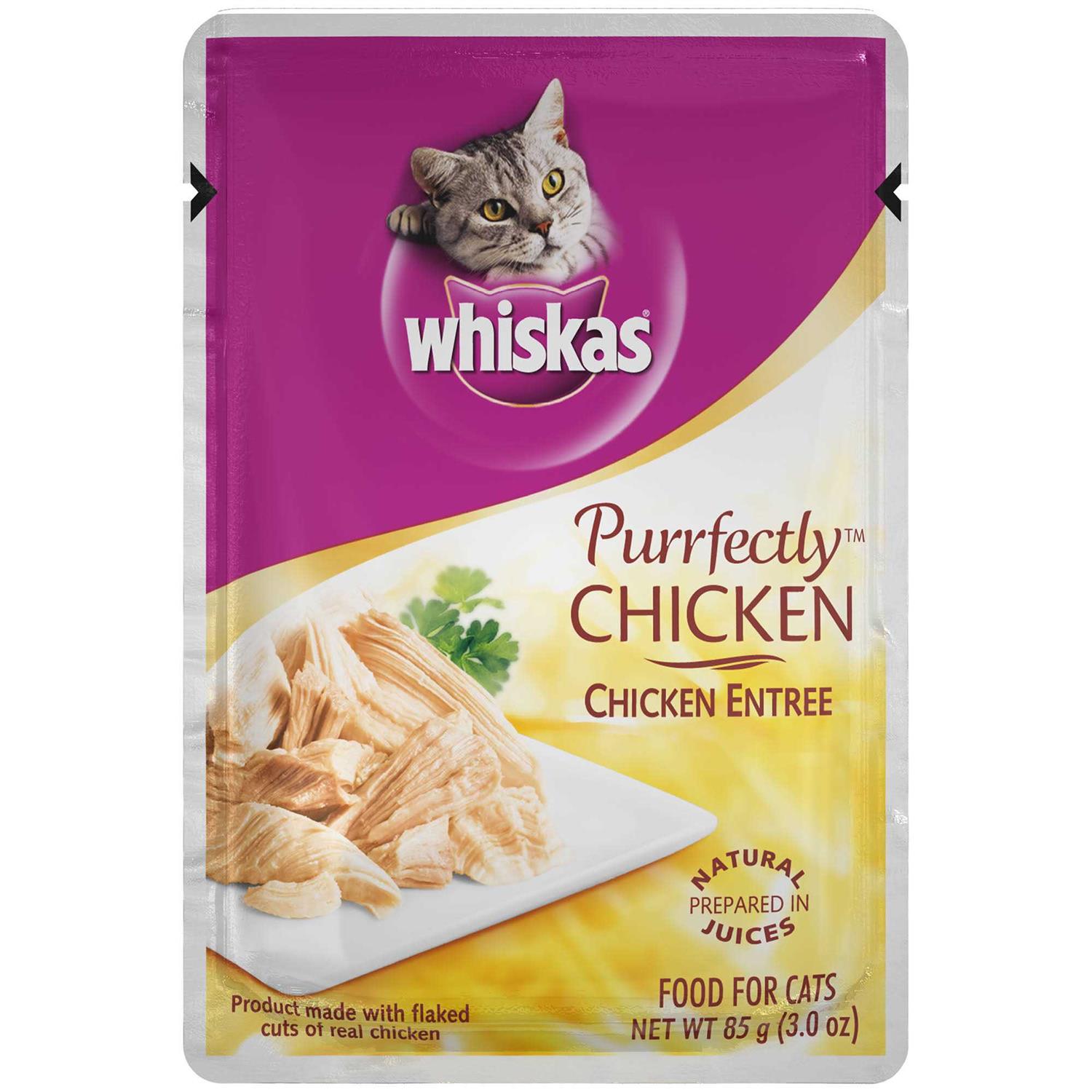 Whiskas Purrfectly Chicken Food