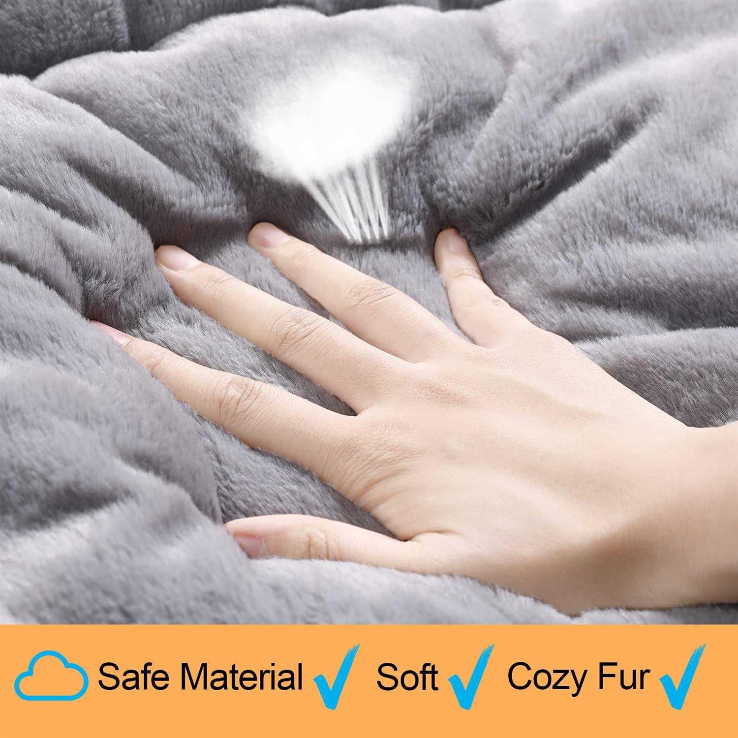 VERZEY Dog Beds Crate Pad Dogs Fit Metal Dog Crates,Ultra Soft Dog Crate Bed Washable & Anti-Slip Kennel Pad for Dogs Cozy Sleeping Mat