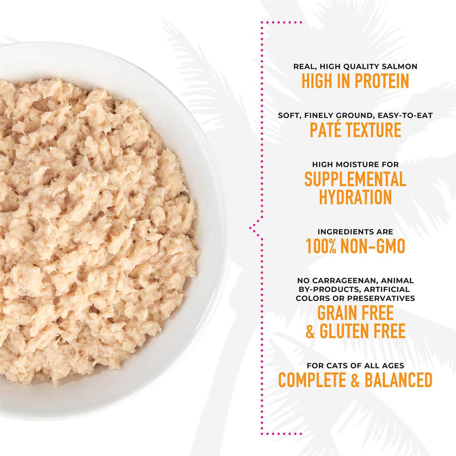 Tiki Cat Luau Pate Wild Salmon Cat Food