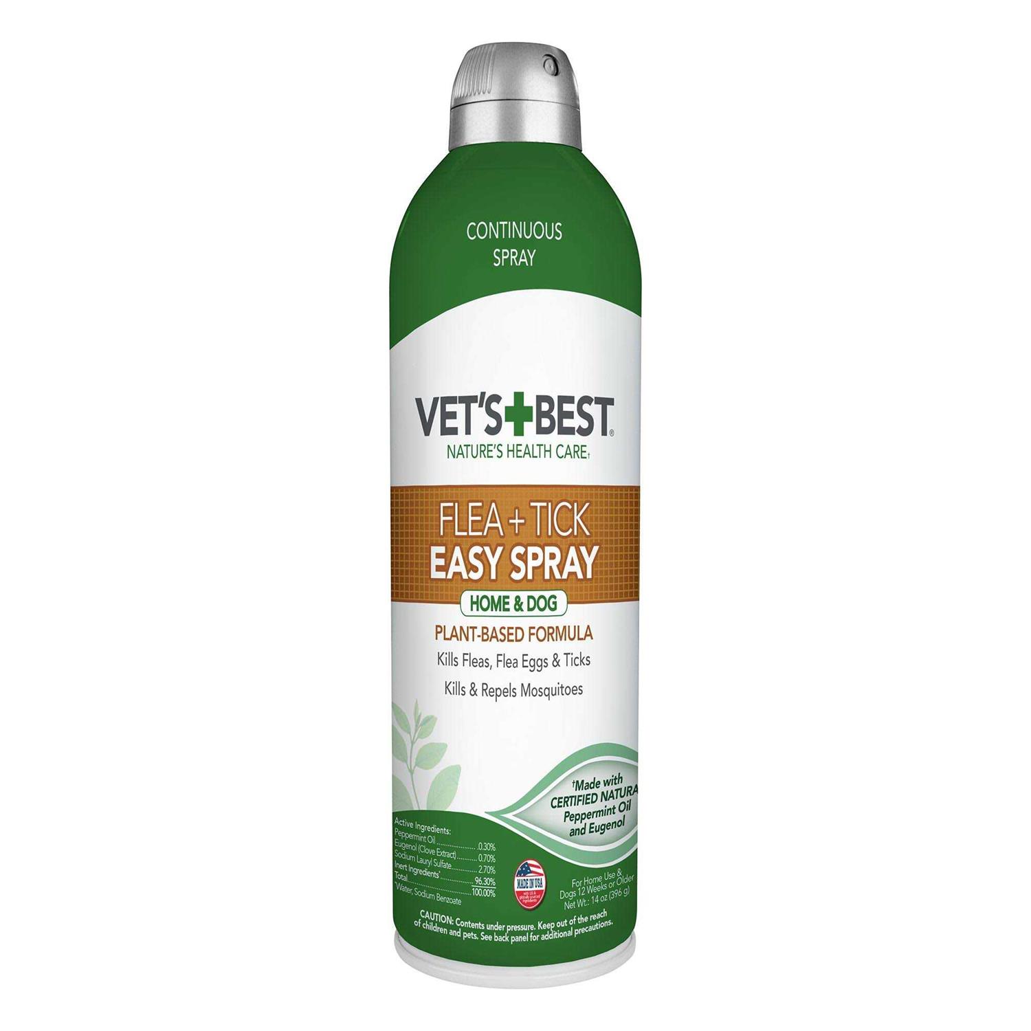 Vet’s Best Flea & Tick Easy Spray for Home and Dog