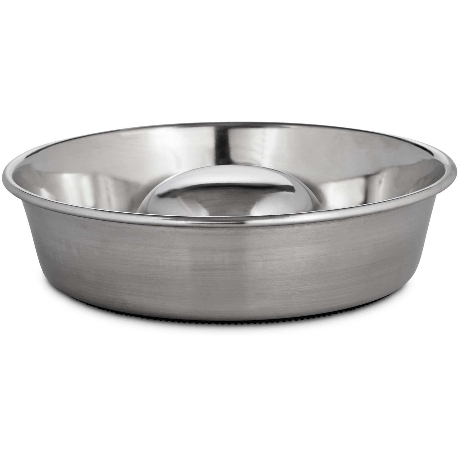 EveryYay Take it Slow Stainless Steel Dog Feeder