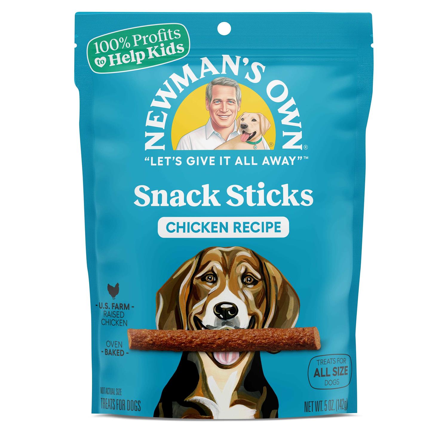 Newman’s Own Chicken Snack Sticks