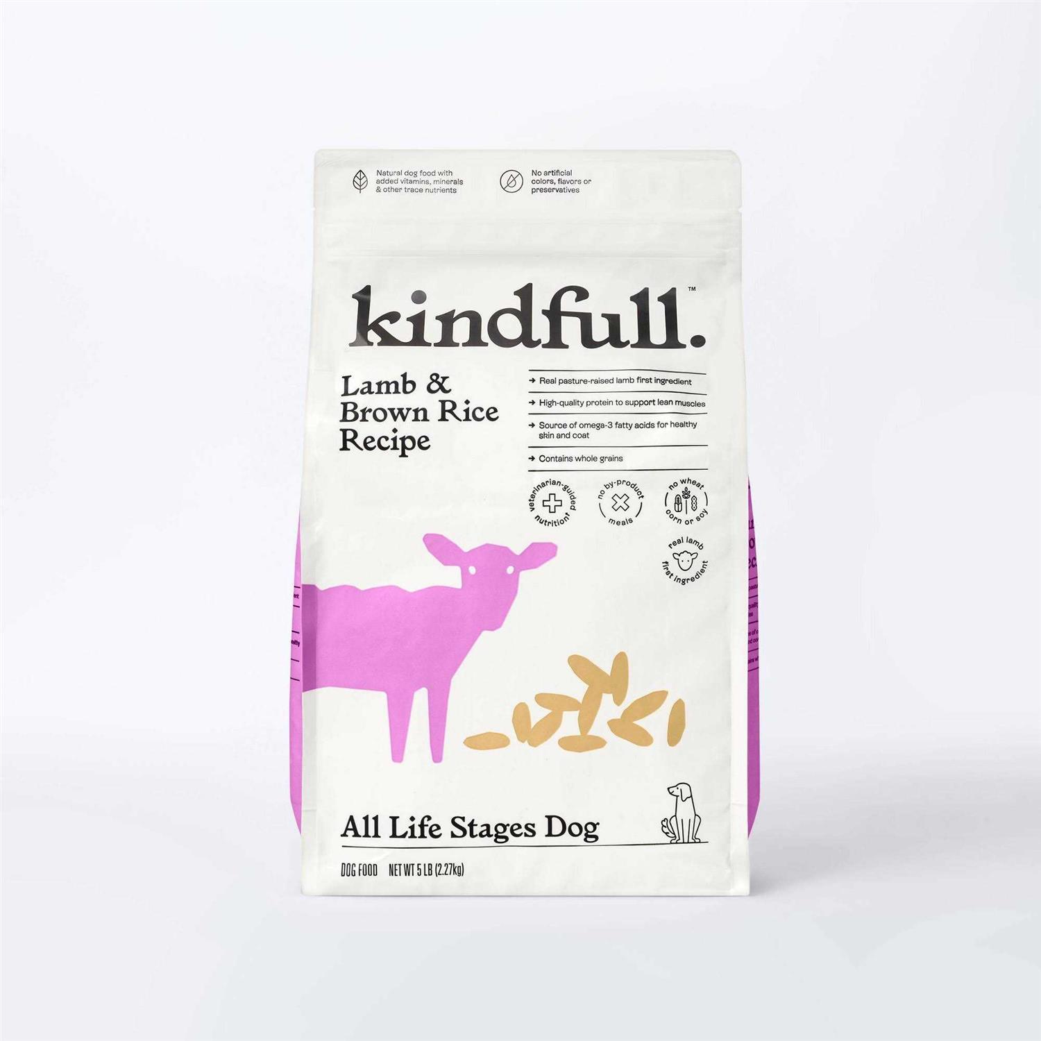 Kindfull Lamb & Brown Rice Recipe Dry Dog Food