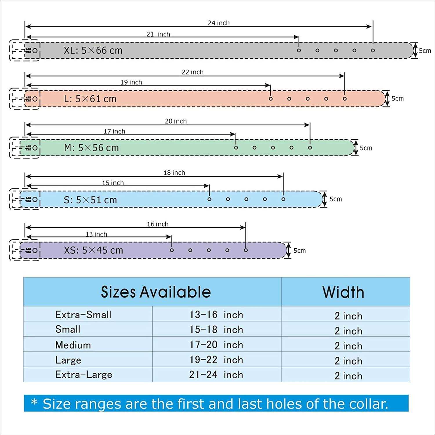 Pet Artist 2 Wide Luxury Genuine Leather Spiked Studded Dog Collars for Medium & Large Dogs